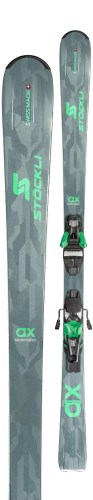 2025 - 2026 Stockli Montero AX All Mountain Piste - Stocklis All-Mountain (X) Cross is the most popular Stockli ski with ski instructors on the mountain.
